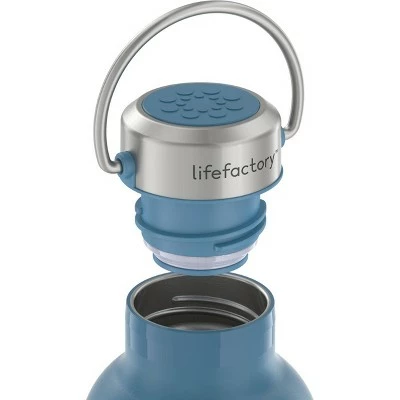 Lifefactory 24oz Stainless Steel Sport Water Bottle with Screw Cap Mint 5 Lifefactory 24oz Stainless Steel Sport Water Bottle with Screw Cap Mint - Image 3