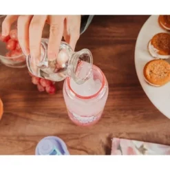 Silver Buffalo Sanrio Hello Kitty Rainbow Treats and Stars Water Bottle with Lid | 28 Ounces -WATER BOTTLES Sales unnamed file 4252