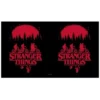 Stranger Things Black and Red Main Poster Stainless Steel Water Bottle -WATER BOTTLES Sales unnamed file 4255