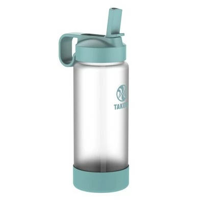 Takeya 22oz Water Bottle with Straw Lid & Carrying Loop Sage 8 Takeya 22oz Water Bottle with Straw Lid & Carrying Loop Sage - Image 6
