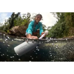 LifeStraw Go Stainless Steel 24oz Water Filter Bottle Gray -WATER BOTTLES Sales unnamed file 4268