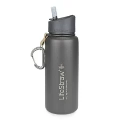 LifeStraw Go Stainless Steel 24oz Water Filter Bottle Gray -WATER BOTTLES Sales unnamed file 4273