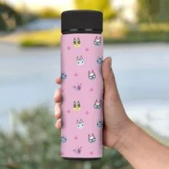 Controller Gear Nintendo Animal Crossing 17oz. Stainless Steel Water Bottle - Cats -WATER BOTTLES Sales unnamed file 4286