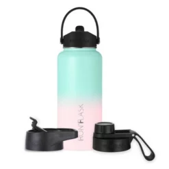 IRON FLASK 32oz Wide Mouth Sports Water Bottle - 3 Lids, Leak Proof, Double Walled Vacuum Insulated Bubble Gum -WATER BOTTLES Sales unnamed file 4330