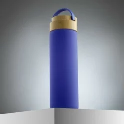 JoyJolt Glass Water Bottle with Carry Strap & Non Slip Silicone Sleeve - 20 oz - Purple -WATER BOTTLES Sales unnamed file 4348