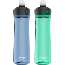 Contigo 24 oz. Ashland 2.0 Tritan Water Bottle 2-Pack - Blue Corn/Coriander