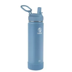 Takeya 22oz Actives Insulated Stainless Steel Water Bottle with Straw Lid Blush -WATER BOTTLES Sales unnamed file 4442
