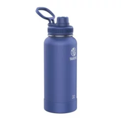 Takeya 32oz Actives Pickleball Insulated Stainless Steel Water Bottle with Spout Lid Blue -WATER BOTTLES Sales unnamed file 4456