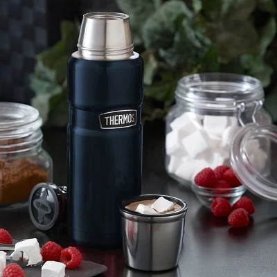 Thermos 16 oz. Stainless King Vacuum Insulated Stainless Steel Beverage Bottle 6 Thermos 16 oz. Stainless King Vacuum Insulated Stainless Steel Beverage Bottle - Image 4