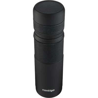 Contigo 25 oz. Thermalock Stainless Steel Travel Thermal Bottle - Black 4 Contigo 25 oz. Thermalock Stainless Steel Travel Thermal Bottle - Black - Image 2