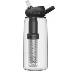 CamelBak 32oz Eddy+ Tritan Renew Water Bottle Filtered by Life Straw Charcoal Gray -WATER BOTTLES Sales unnamed file 4554