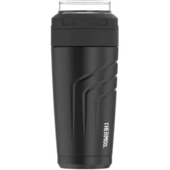Thermos 24 oz. Stainless Steel Vacuum Insulated Wide Mouth Tumbler - Black