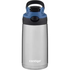 Contigo Kid's 13 oz. Insulated Stainless Steel AutoSpout Straw Water Bottle 13 Contigo Kid's 13 oz. Insulated Stainless Steel AutoSpout Straw Water Bottle -WATER BOTTLES Sales unnamed file 4582