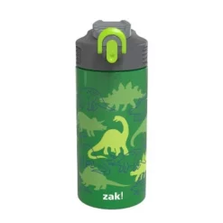 Zak Designs 14 oz Kids Water Bottle Stainless Steel Vacuum Insulated for Cold Drinks, Indoor/Outdoor -WATER BOTTLES Sales unnamed file 4597