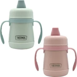 Thermos Baby 7 oz. Vacuum Insulated Stainless Steel Sippy Cup with Handles