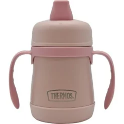 Thermos Baby 7 oz. Vacuum Insulated Stainless Steel Sippy Cup with Handles -WATER BOTTLES Sales unnamed file 4613