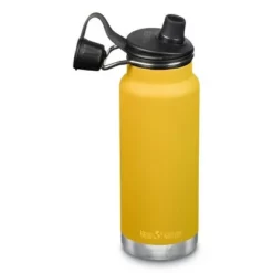 Klean Kanteen 32oz TKWide Insulated Stainless Steel Water Bottle with Chug Cap Yellow -WATER BOTTLES Sales unnamed file 4706
