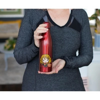 Seven20 Harry Potter Hermione Aluminum Sleek Insulated 16 Ounce Travel Water Bottle 5 Seven20 Harry Potter Hermione Aluminum Sleek Insulated 16 Ounce Travel Water Bottle - Image 3
