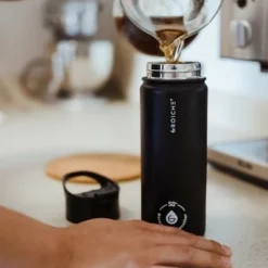 Grosche CHICAGO STEEL Insulated Tea Infusion Travel Flask -WATER BOTTLES Sales unnamed file 473