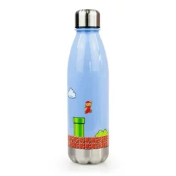 Just Funky Super Mario Bros Water Bottle | 17 oz | Mario Collectibles