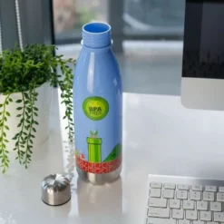 Just Funky Super Mario Bros Water Bottle | 17 oz | Mario Collectibles -WATER BOTTLES Sales unnamed file 4752