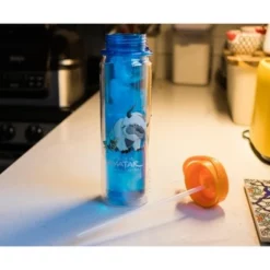 Surreal Entertainment Avatar: The Last Airbender Aang and Appa Water Bottle | Holds 16 Ounces -WATER BOTTLES Sales unnamed file 4844
