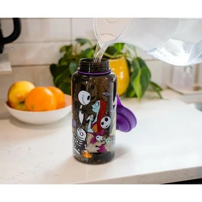Silver Buffalo The Nightmare Before Christmas Plastic Water Bottle | Holds 34 Ounces 5 Silver Buffalo The Nightmare Before Christmas Plastic Water Bottle | Holds 34 Ounces - Image 3