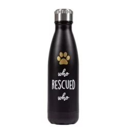 Pearhead Water Bottle - Who Rescued Who - 17 fl oz -WATER BOTTLES Sales unnamed file 4870