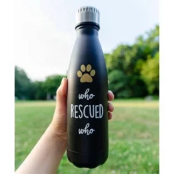 Pearhead Water Bottle - Who Rescued Who - 17 fl oz -WATER BOTTLES Sales unnamed file 4871