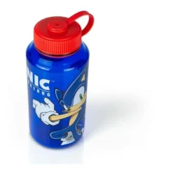 Just Funky Sonic The Hedgehog 32oz Plastic Water Bottle -WATER BOTTLES Sales unnamed file 4889