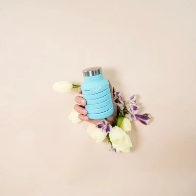 20oz que Bottle Iceberg Blue 5 20oz que Bottle Iceberg Blue - Image 3