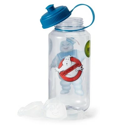 Just Funky Ghostbusters Stay Puft 32oz Plastic Water Bottle w/ Ice Cube Molds 4 Just Funky Ghostbusters Stay Puft 32oz Plastic Water Bottle w/ Ice Cube Molds - Image 2