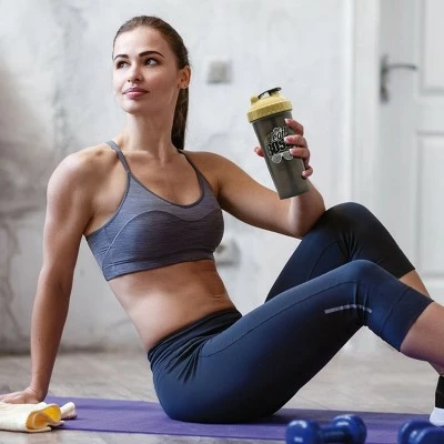 Performa Activ 28 oz. Shaker Cup Gym Bottle - Lioness 4 Performa Activ 28 oz. Shaker Cup Gym Bottle - Lioness - Image 2