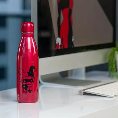 DC Comics Seven20 DC Harley Quinn 17oz Stainless Steel Insulated Water Bottle 7 DC Comics Seven20 DC Harley Quinn 17oz Stainless Steel Insulated Water Bottle - Image 5