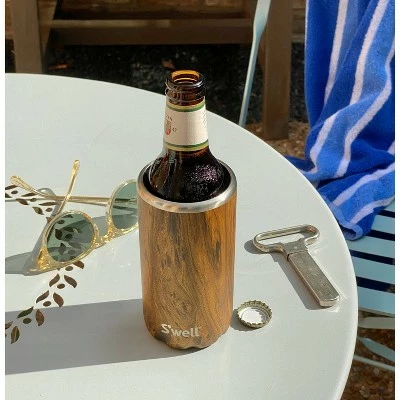 S'well 16oz Drink Chiller Teakwood 4 S'well 16oz Drink Chiller Teakwood - Image 2