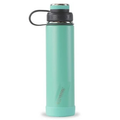 EcoVessel 24oz Insulated Stainless Steel Boulder Water Bottle Aqua 4 EcoVessel 24oz Insulated Stainless Steel Boulder Water Bottle Aqua - Image 2