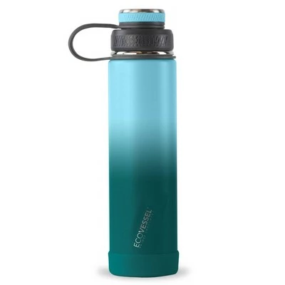 EcoVessel 24oz Insulated Stainless Steel Boulder Water Bottle Aqua 8 EcoVessel 24oz Insulated Stainless Steel Boulder Water Bottle Aqua - Image 6