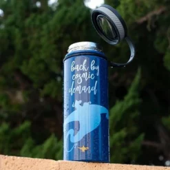 Seven20 Aladdin Genie Back By Cosmic Demand 18oz Canteen -WATER BOTTLES Sales unnamed file 5199