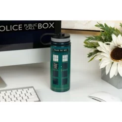 Underground Toys Seven20 Doctor Who 13th Doctor TARDIS Stainless Steel Water Bottle -WATER BOTTLES Sales unnamed file 5222