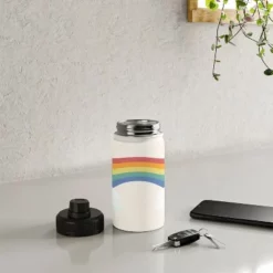 Avenie Vintage Rainbow with Clouds Water Bottle - Society6 -WATER BOTTLES Sales unnamed file 5226