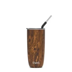 S'well 24oz Tumbler with Straw Teakwood -WATER BOTTLES Sales unnamed file 536