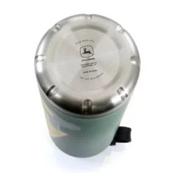 John Deere 25.5 Ounce Stainless Steel Thermal Bottle in Green with Cap and Carry Loop -WATER BOTTLES Sales unnamed file 5365