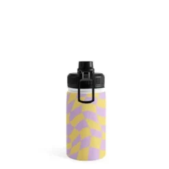 MariaMariaCreative Play Checkers Lavender Water Bottle - Society6 -WATER BOTTLES Sales unnamed file 5382