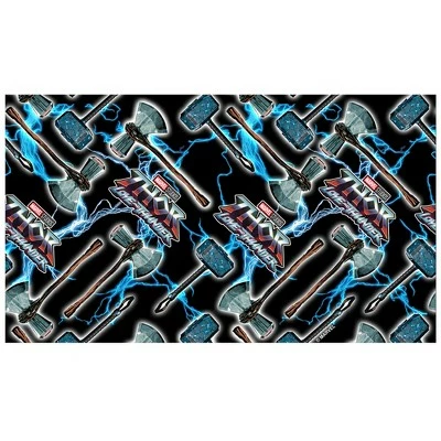 Marvel: Thor: Love and Thunder Stormbreaker and Mjolnir Electric Pattern Stainless Steel Water Bottle 3 Marvel: Thor: Love and Thunder Stormbreaker and Mjolnir Electric Pattern Stainless Steel Water Bottle