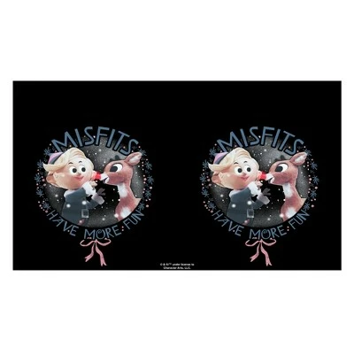 Rudolph the Red-Nosed Reindeer Misfits Have More Fun Stainless Steel Water Bottle 3 Rudolph the Red-Nosed Reindeer Misfits Have More Fun Stainless Steel Water Bottle