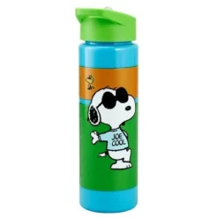 Peanuts Snoopy Water Bottle 24 ounce with straw 6 Peanuts Snoopy Water Bottle 24 ounce with straw -WATER BOTTLES Sales unnamed file 5422
