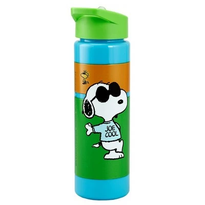 Peanuts Snoopy Water Bottle 24 ounce with straw 4 Peanuts Snoopy Water Bottle 24 ounce with straw - Image 2
