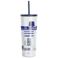 Simple Modern 24oz Stainless Steel Tumbler with Straw and Flip Lid Floral Riptide -WATER BOTTLES Sales unnamed file 543