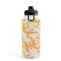 MSRYSTUDIO Croc Fun Sun Bath Water Bottle - Society6 -WATER BOTTLES Sales unnamed file 5448