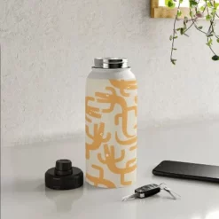 MSRYSTUDIO Croc Fun Sun Bath Water Bottle - Society6 -WATER BOTTLES Sales unnamed file 5449